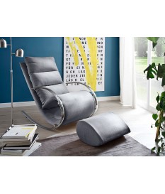 Fauteuil relax avec repose pieds design