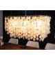 Suspension luminaire en nacre