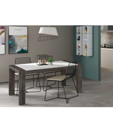 Table à manger extensible 2 allonges papillons