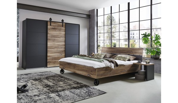 Chambre complète style industriel