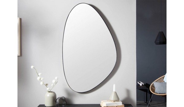Miroir mural design asymétrique