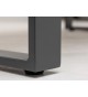 Table d'extérieur composite et aluminium 180 cm