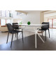 Table d'extérieur et d'intérieur blanche design