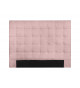 Tête de lit pas cher en tissu rose 140 cm