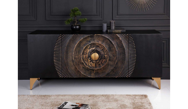 Buffet bois massif de manguier - 4 portes