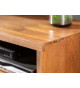 Meuble TV moderne en bois d'Acacia et métal
