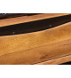 Meuble TV moderne en bois d'Acacia et métal
