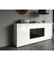 Buffet Design Blanc Laqué / 4 Portes & 4Tiroirs
