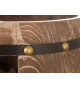Range bouteille tonneau bar en bois