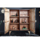 Buffet haut bois massif de manguier - 2 portes