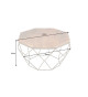 Table basse forme diamant 70 cm