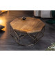 Table basse forme diamant 70 cm