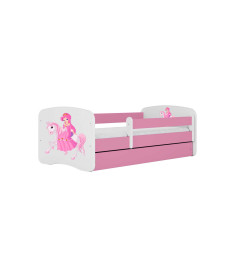 Lit décor Princesse - Couchage et coloris au choix