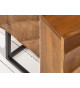 Meuble TV design bois et métal
