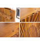 Buffet haut design en bois massif - 2 portes
