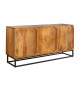 Buffet design en bois massif - 3 portes