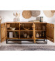 Buffet design en bois massif - 3 portes