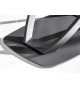 Table céramique ovale extensible anthracite