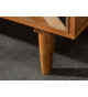 Buffet haut 2 portes déco originale en bois de manguier