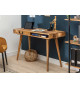 Console bureau bois de manguier