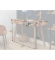 Console bureau bois de manguier