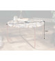 Table basse ronde en pierre d'agate
