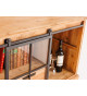 Meuble TV style officine industriel