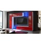 Meuble télé Mural Design 12 Finitions Moderne aux choix