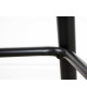 Chaise de bar en velours brun vendu par 2