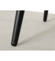 Chaise de bar en velours gris vendu par 2