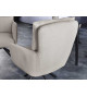2 Chaises rétro à ressorts bouclé beige