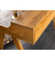 Bureau, console originale en bois de manguier