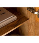Buffet 4 portes design en bois massif 177 cm