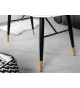 Table basse en verre marbre blanc 110 cm