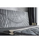 Lit 2 places adulte 180x200 en bois de manguier noir