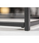 Table basse, une + deux emboîtables chêne et noir