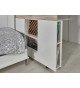 Lit 90x200 escamotable bureau et rangement