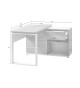 Bureau d'angle avec rangement