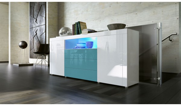 Buffet de Salon Design 12 Finitions Moderne aux choix