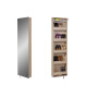 Armoire miroir tournante - Range chaussures