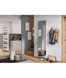 Armoire miroir pivotante - Rangement polyvalent