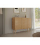 Buffet 3 portes 120 cm scandinave pas cher