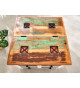 Table basse coffre en bois recyclé