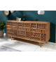 Buffet décoratif 160 cm en bois de manguier