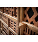 Buffet décoratif 160 cm en bois de manguier