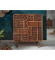 Commode décoratif 2 portes en bois de manguier