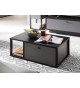 Table basse grise anthracite moderne