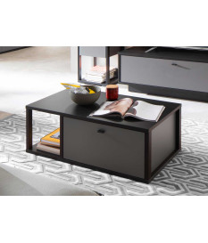 Table basse grise anthracite moderne