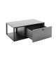 Table basse grise anthracite moderne