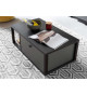 Table basse grise anthracite moderne